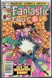 Fantastic Four #251 (1983, Marvel) Negative Zone. NM+