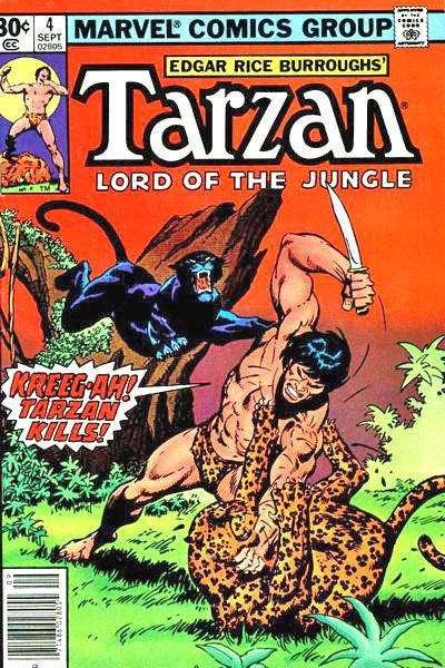 Tarzan (1977 series) #4, VF+ (Stock photo)