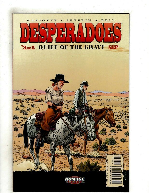 Lot Of 8 Desperadoes Homage Comics Comic Books # 1 2 3 4 5 + 1 1 2 3 IDW GE6 