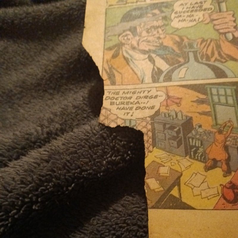 National Comics #29 Quality Comics 1943 Golden Age Superhero Origin the unknown