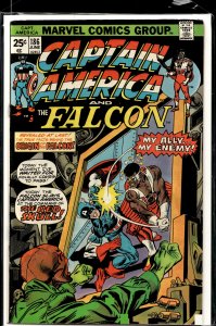 Captain America #186 (1975) Captain America and the Falcon