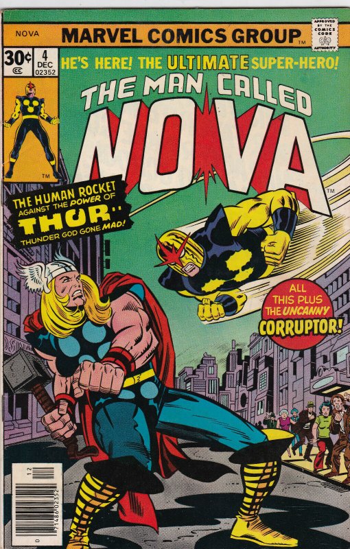 Marvel Comics Group! The Man Called Nova! Issue #4!