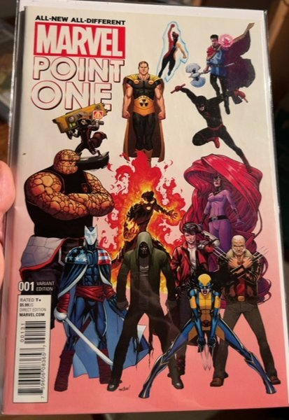 All-New All-Different Marvel Point One Marquez Variant Cover (2015)  