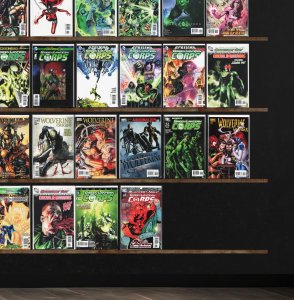 Huge Lot 150+ Comics with Green Lantern Corps, Wonder Woman & More!