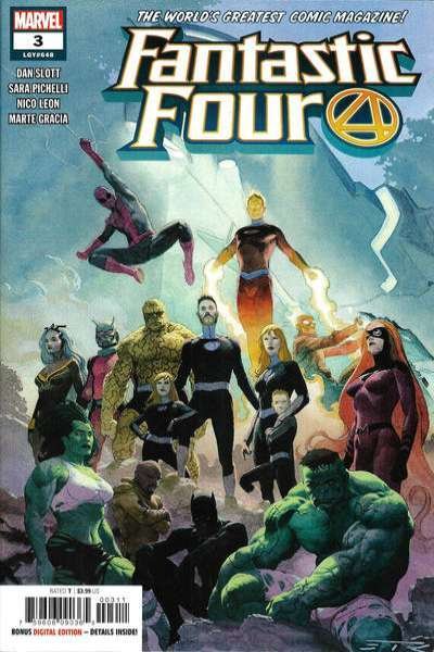 Fantastic Four (2018 series) #3, NM + (Stock photo)