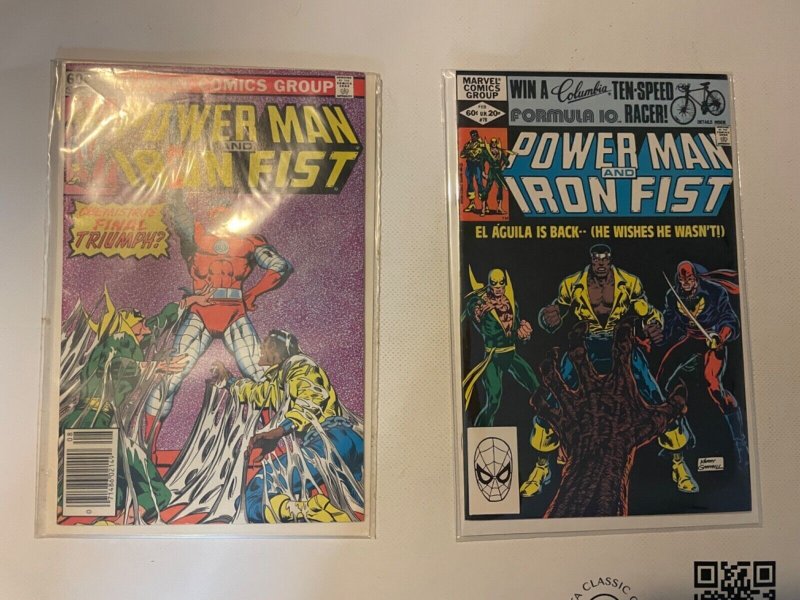 4 Comic Books Marvel Comics Power Man And Iron Fist #78 91 92 96   62 SM8