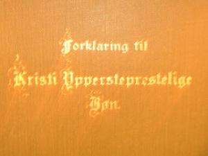 LUTHERS FORKLARING 1916 - Book # 4451
