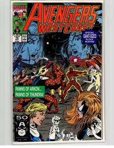 Avengers West Coast #75 (1991) West Coast Avengers / Avengers West Coast
