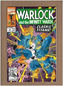 Warlock and the Infinity Watch #10 Marvel Comics 1992 Thanos NM- 9.2