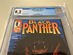 Black Panther # 2 Vol. # 2 CGC Graded 9.2 Marvel Comic Book 1998 Wakanda JH34