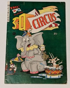 3-D Circus (Jan 1953, Fiction House) VG+ 4.5 Includes glasses