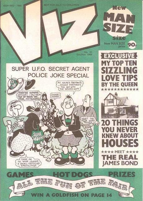 VIZ (1979 JOHN BROWN) 32 VF-NM British cult humor mag