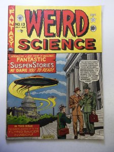 Weird Science #13 GD/VG Condition moisture stains