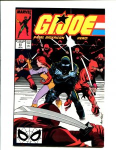 G.I. Joe A Real American Hero #91 - WE COMBINE SHIPPING! (7.5) 1989