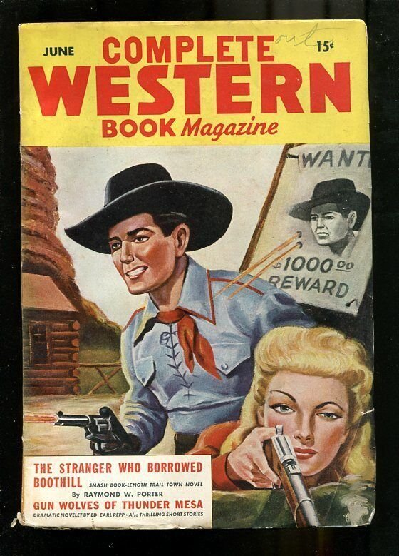 COMPLETE WESTERN PULP-1945-MAY-ED EARL REPP-WESTERN-HOT FN-