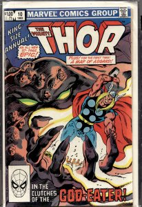 Thor Annual #10 Direct Edition (1982) Thor [Key Issue]