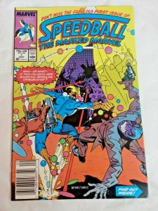 Speedball The Masked Marvel #1 Marvel Comics 1988 VF NM