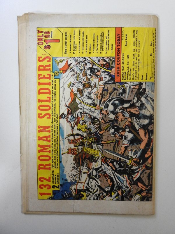 Captain Marvel #3 GD Condition! 2 centerfold wraps detached at bottom staple