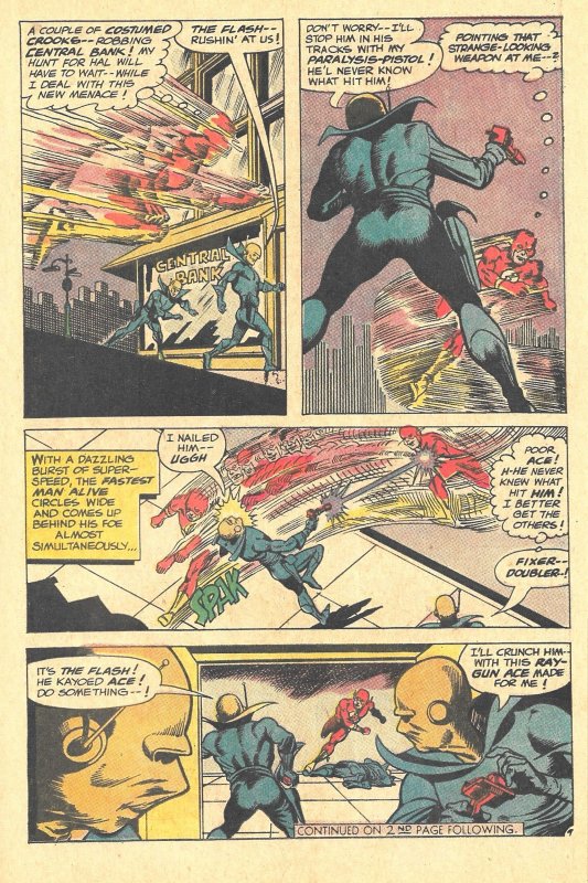 FLASH #168 (Mar'67) 8.0 VF John Broome! Carmine Infantino! 3rd GL appr i...