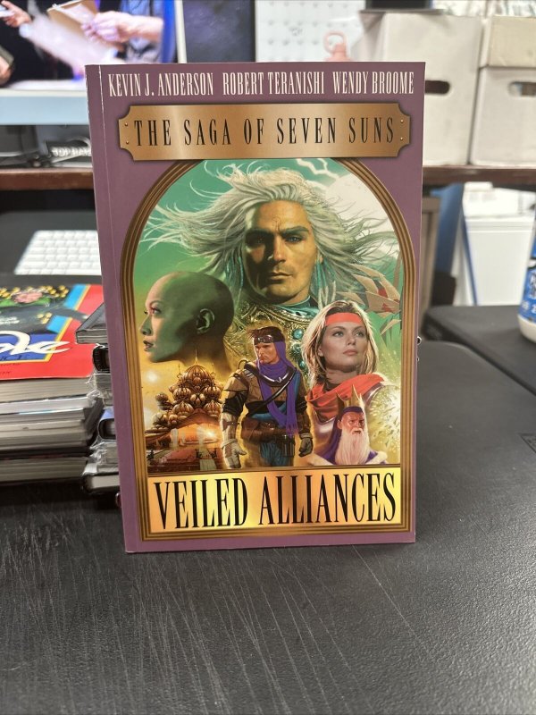 SAGA OF SEVEN SUNS PREQUEL: VEILED ALLIANCES DC SOFTCVR GN TPB SCI-FI EPIC NEW