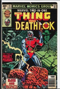 Marvel Two-in-One #54 (1979) Deathlok [Key Issue]