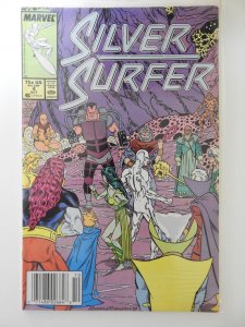 Silver Surfer #4 Newsstand Edition (1987)
