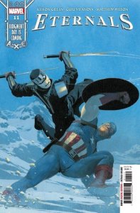 Eternals (2021) #11 VF/NM Esad Ribic Regular Cover Captain America