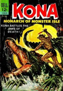 Kona #11 FAIR ; Dell | low grade comic Monarch of Monster Isle