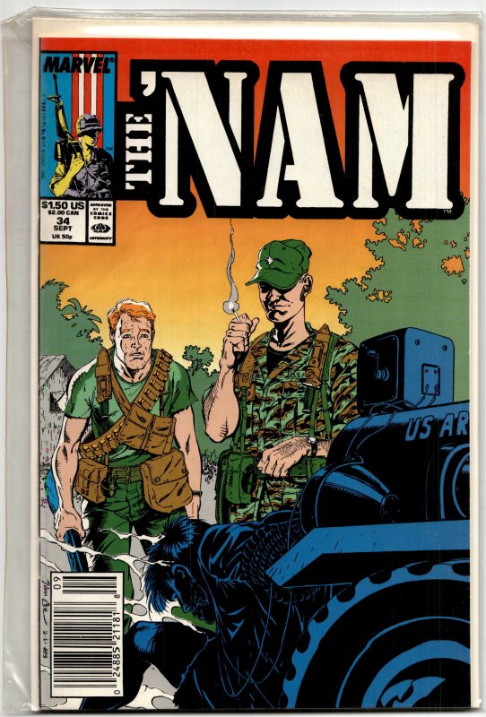 The 'Nam #34 (1989) The 'Nam