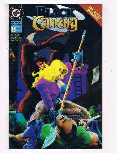 Black Canary #4 VF DC Comics Comic Book Byam JLA Apr 1993 DE40 AD14