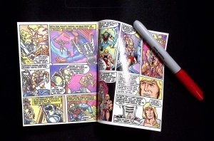 1985 Mattel Mini-Comic Masters of The Universe - The Warrior Machine Hordak