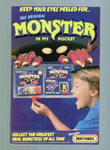 Monster in my Pocket #1 - Ernie Colon Art. Dwayne McDuffie Story. (9.0/9.2) 1991