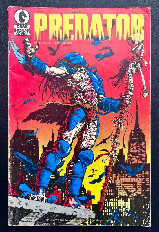 Predator #1 (1989) GD - 1st Print - 1st App of Predator