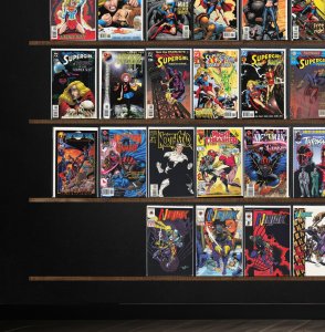 Huge Lot 150+ Comics with Supergirl, Ninjak, Superman, Superboy & More!