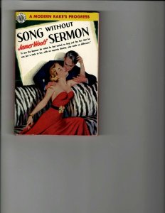 2 Books The Case of the Musical Cow Song Without Sermon Murder Mystery JK9