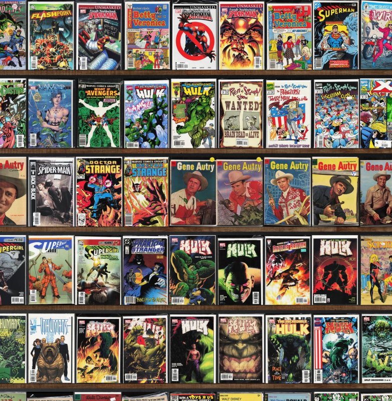 Huge Lot 230+ Comics with Incredible Hulk, Donald Duck & More!
