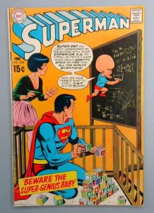 Superman #224 FN DC 1970