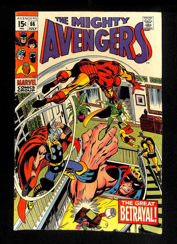 Avengers #66 1st Appearance Adamantium!