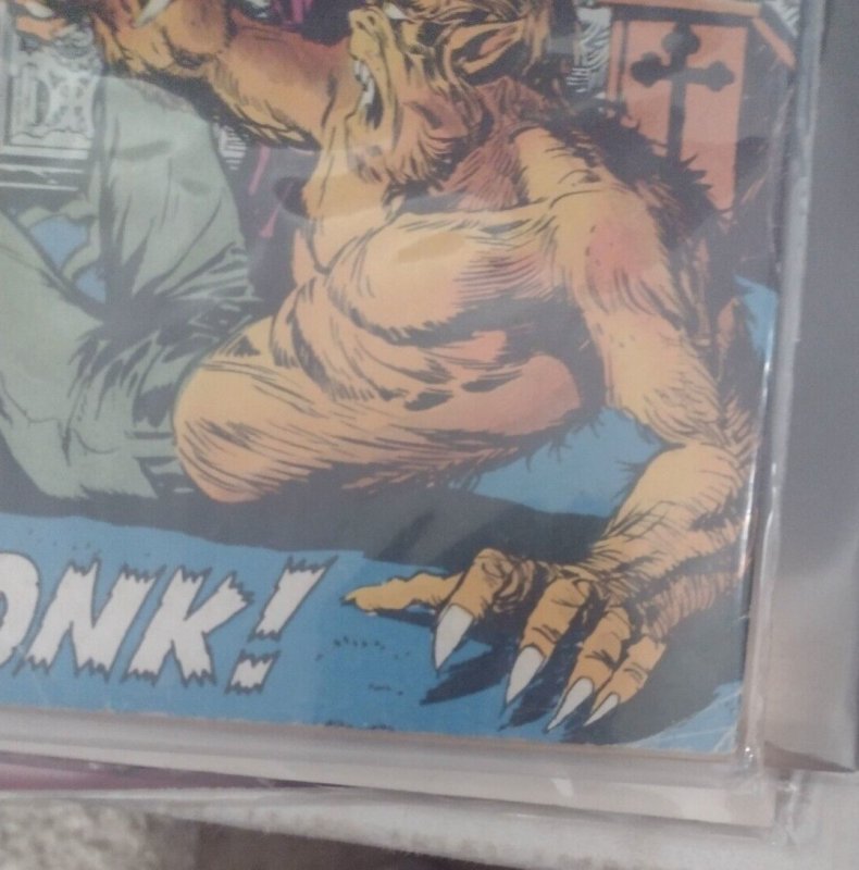 WEREWOLF BY NIGHT# 3  1973 MARVEL DISNEY  KEY 1ST DRAGONUS  MAD MONK