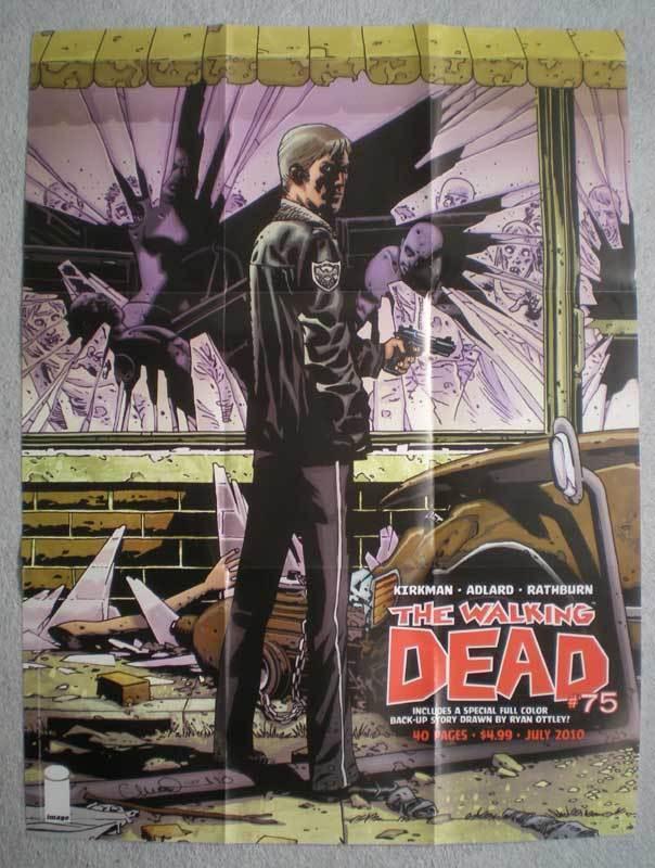 WALKING DEAD #75 Promo Poster, Zombies, TV Horror, Unused, more TWD in store