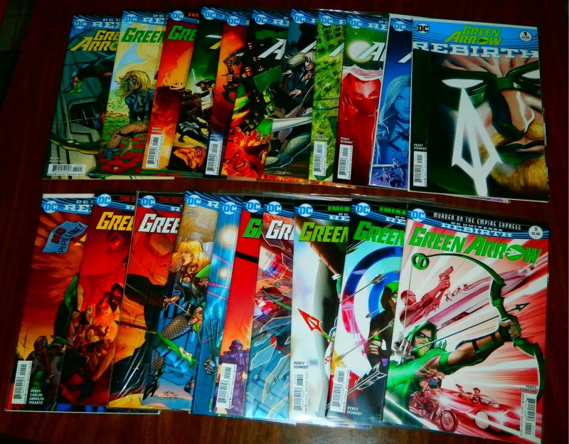 Green Arrow   vol. 6   #1-20, Rebirth #1 (set of 21)