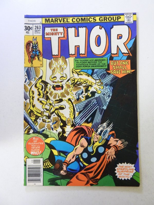 Thor #263 (1977) VF- condition