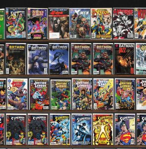 Huge Lot 150+ Comics with Action Comics, Justice League America, X-Men & More!
