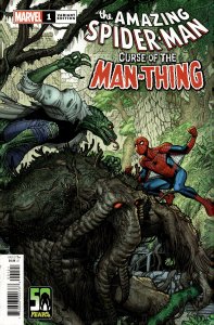 Spider-Man: Curse of the Man-Thing Variant Cover (2021) Spider-Man