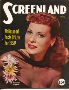 ScreenLand-Maureen O'Hara-Vic Mature-Virginia Mayo-June Haver-Jan-1952