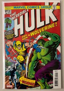 Incredible Hulk Facsimile Edition #181 Marvel (7.0 FN/VF) (2019)