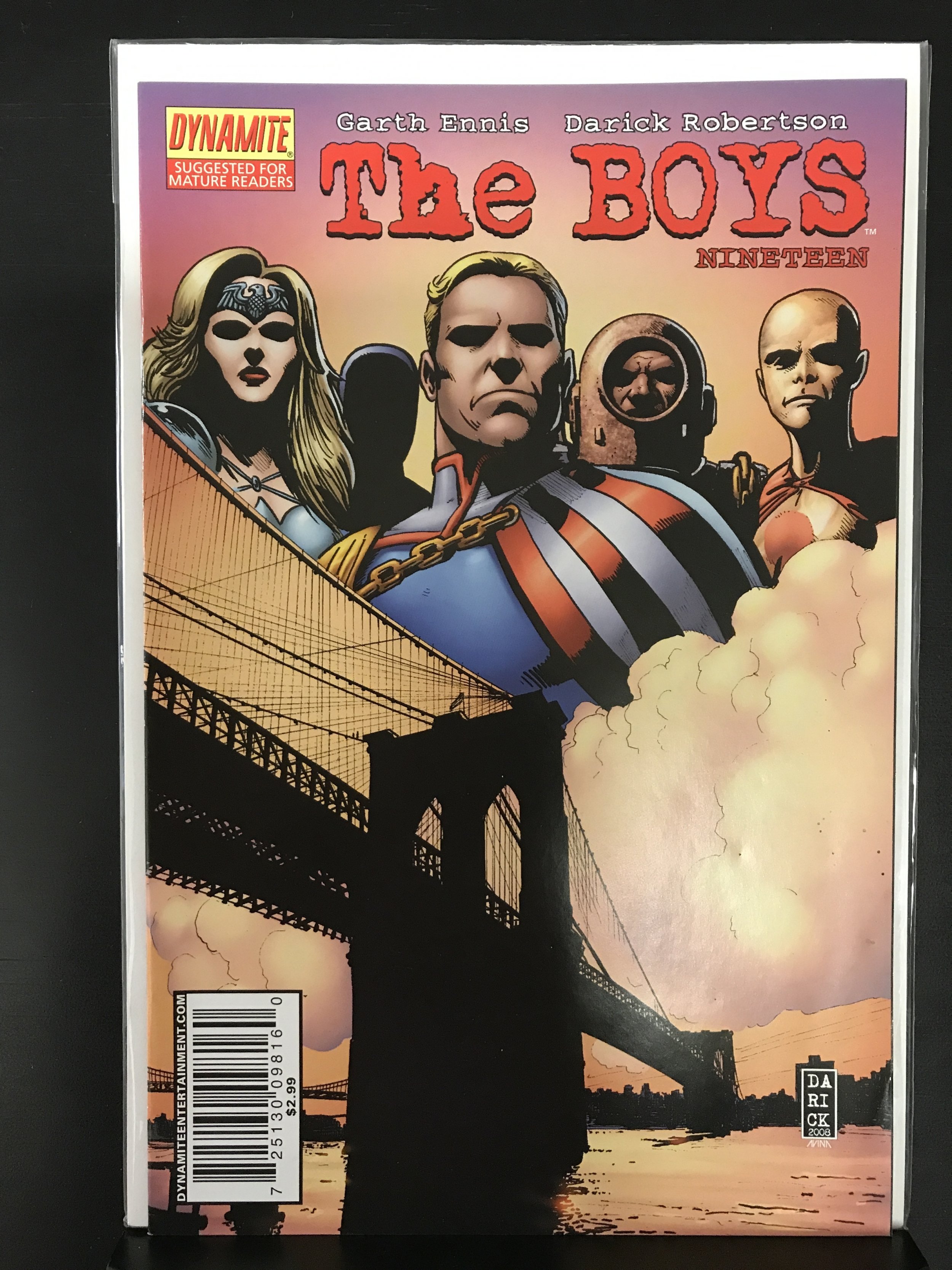 The Boys #19 (2008) (9.2) | Comic Books - Modern Age, Dynamite Entertainment