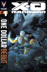 X-O Manowar (2012)  1-I One Dollar Debut Edition FN