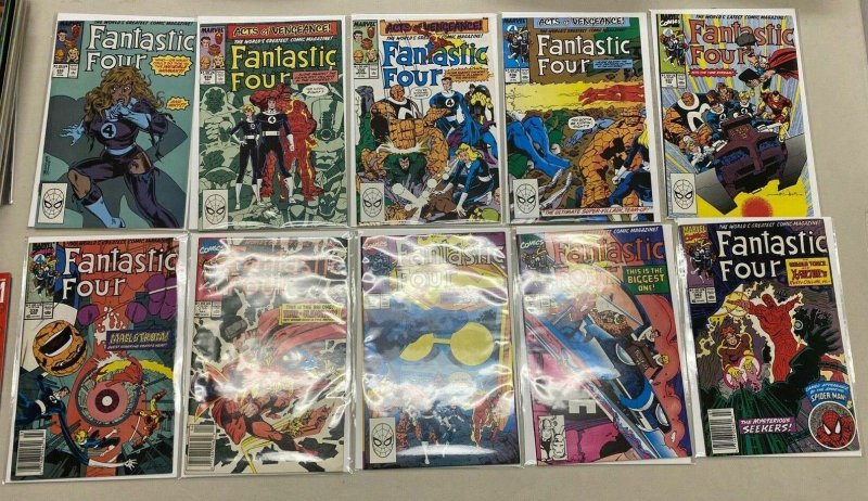 Fantastic Four comic lot 65 different from #300-399 6.0 FN (1987-95)