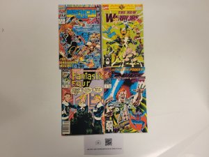 4 Comics #265 Fantastic Four #5 Ravage 299 #1 Mys-Tech #1 New Warrior 38 TJ19